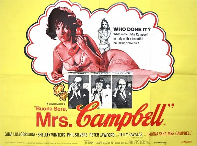 Buona Sera, Mrs. Campbell - Posters