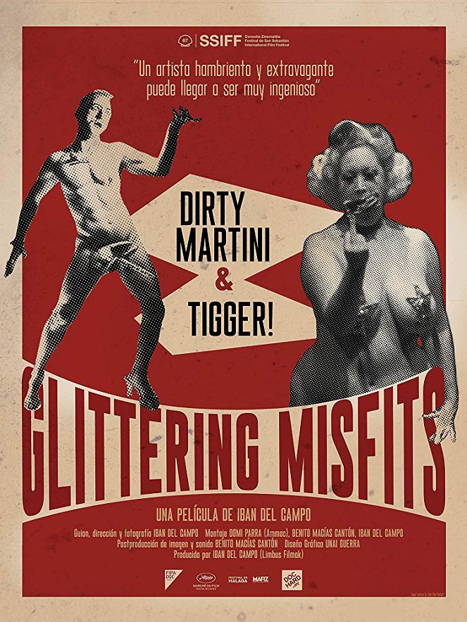 Glittering Misfits - Cartazes