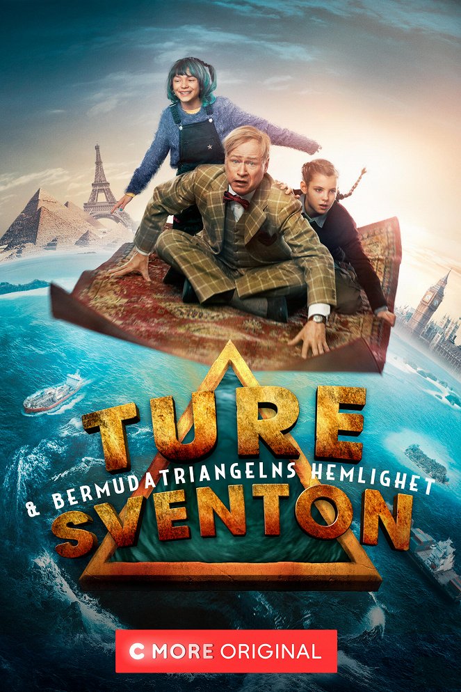 Ture Sventon och Bermudatriangelns hemlighet - Plakáty