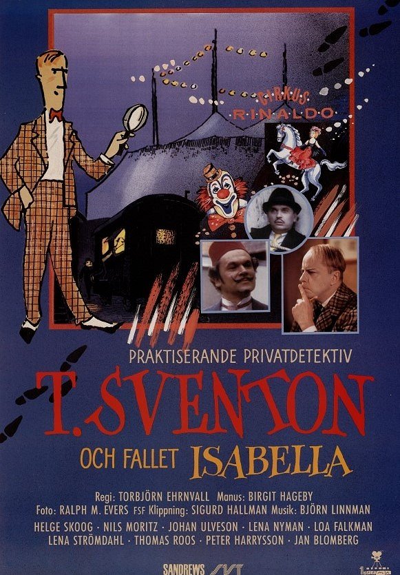 T. Sventon och fallet Isabella - Cartazes