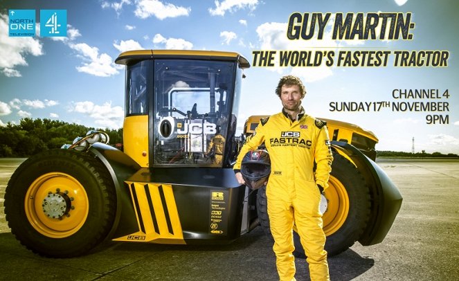 Guy Martin: World's Fastest Tractor - Carteles