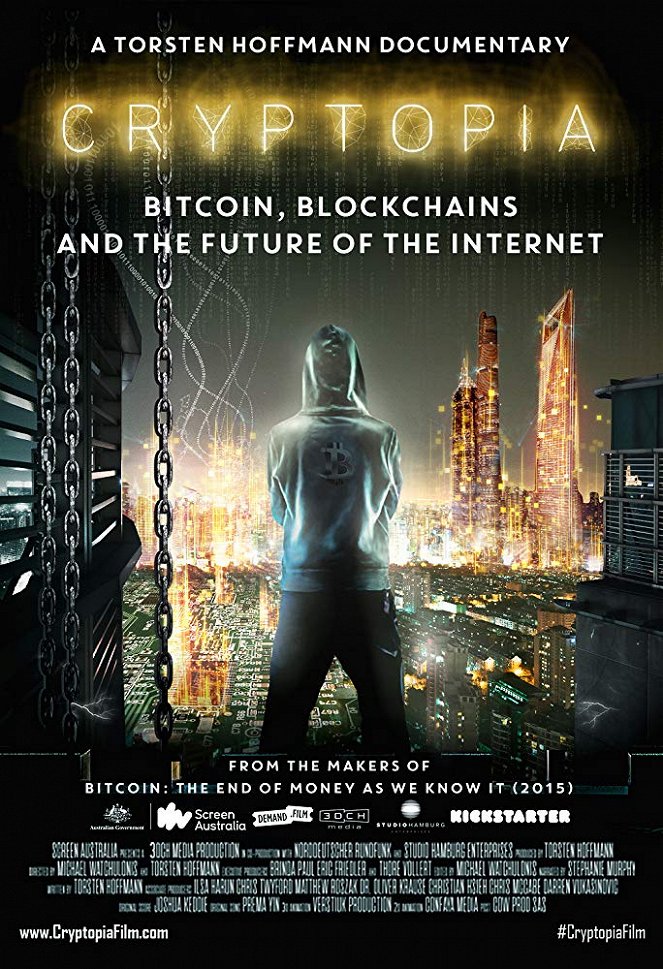 Cryptopia: Bitcoin, Blockchains and the Future of the Internet - Plakate