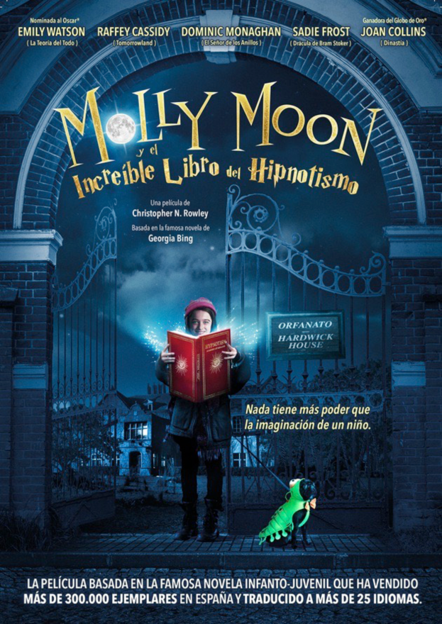 Molly Moon y el increíble libro del hipnotismo - Carteles