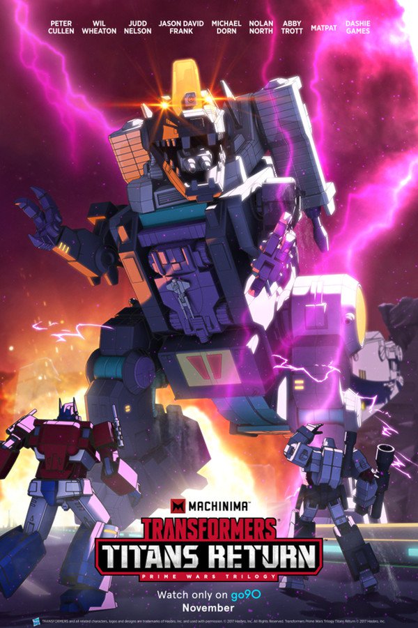 Transformers: Titans Return - Carteles