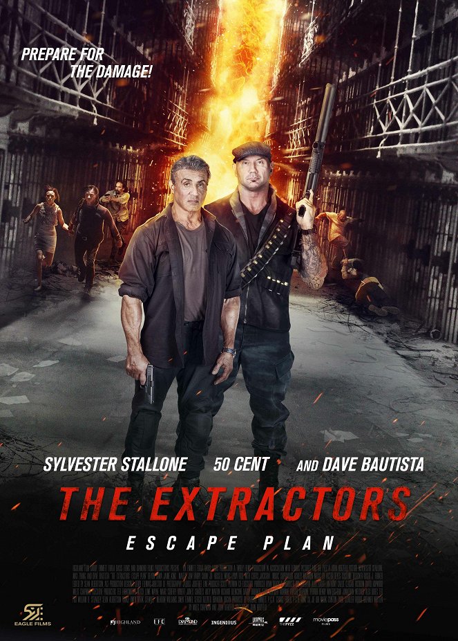 Escape Plan: The Extractors - Plakaty