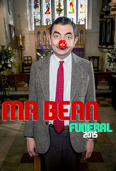 Mr Bean: Funeral - Carteles
