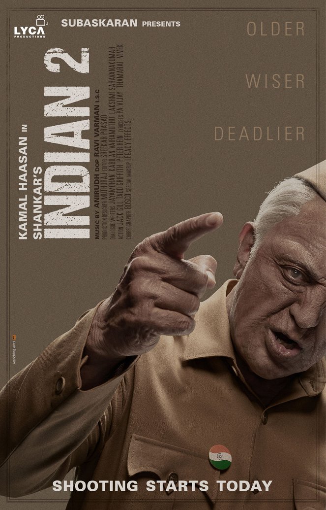 Indian 2 - Plakate