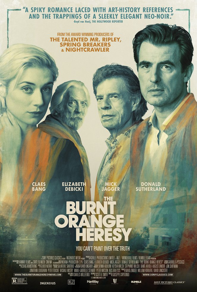 The Burnt Orange Heresy - Posters