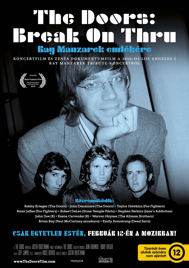 The Doors: Break On Thru – A Celebration Of Ray Manzarek - Plakátok