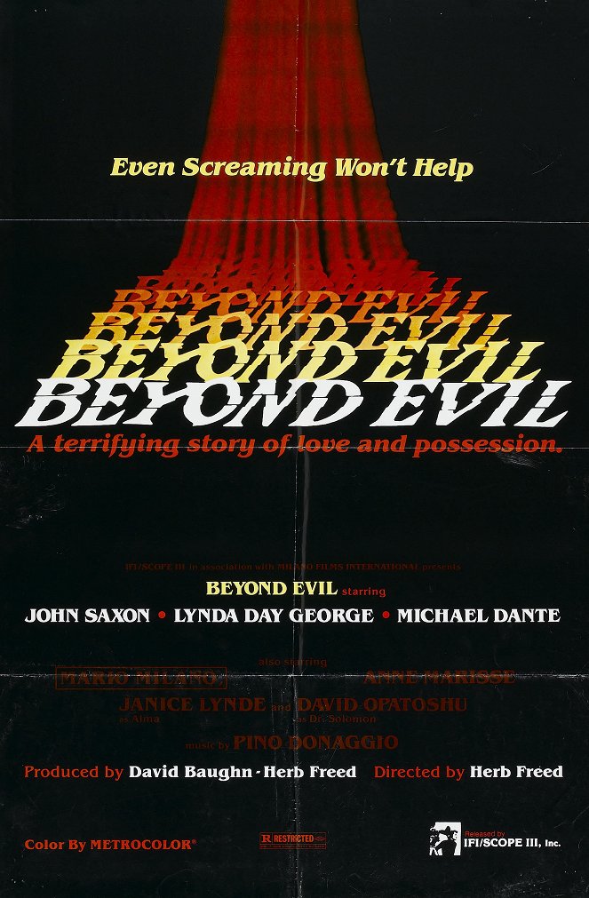 Beyond Evil - Affiches