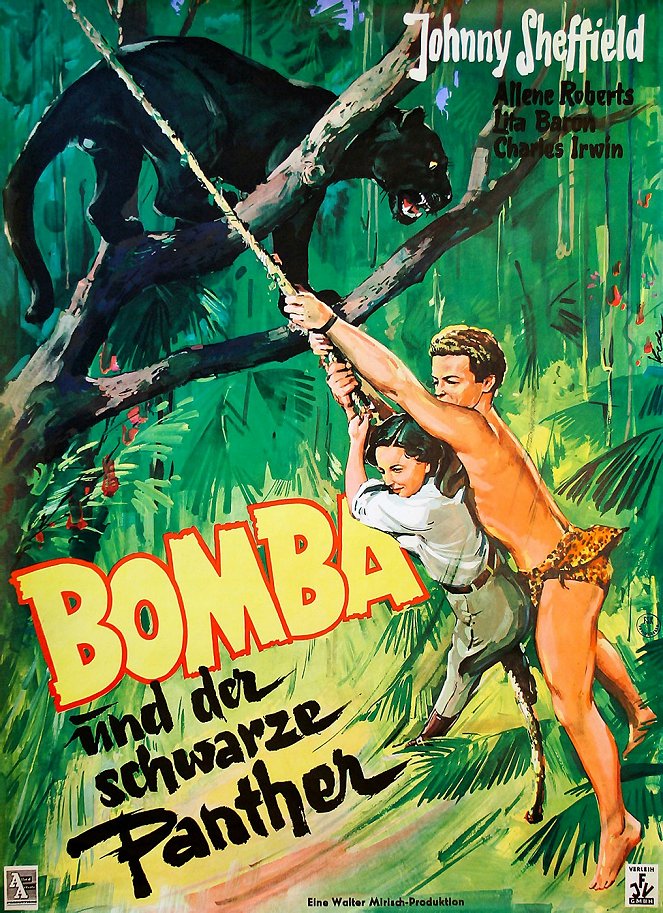 Bomba und der schwarze Panther - Plakate