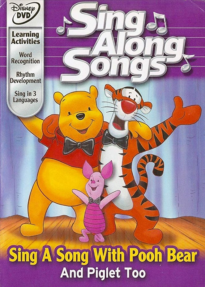 Sing Along Songs: Sing a Song with Pooh Bear and Piglet Too - Plagáty