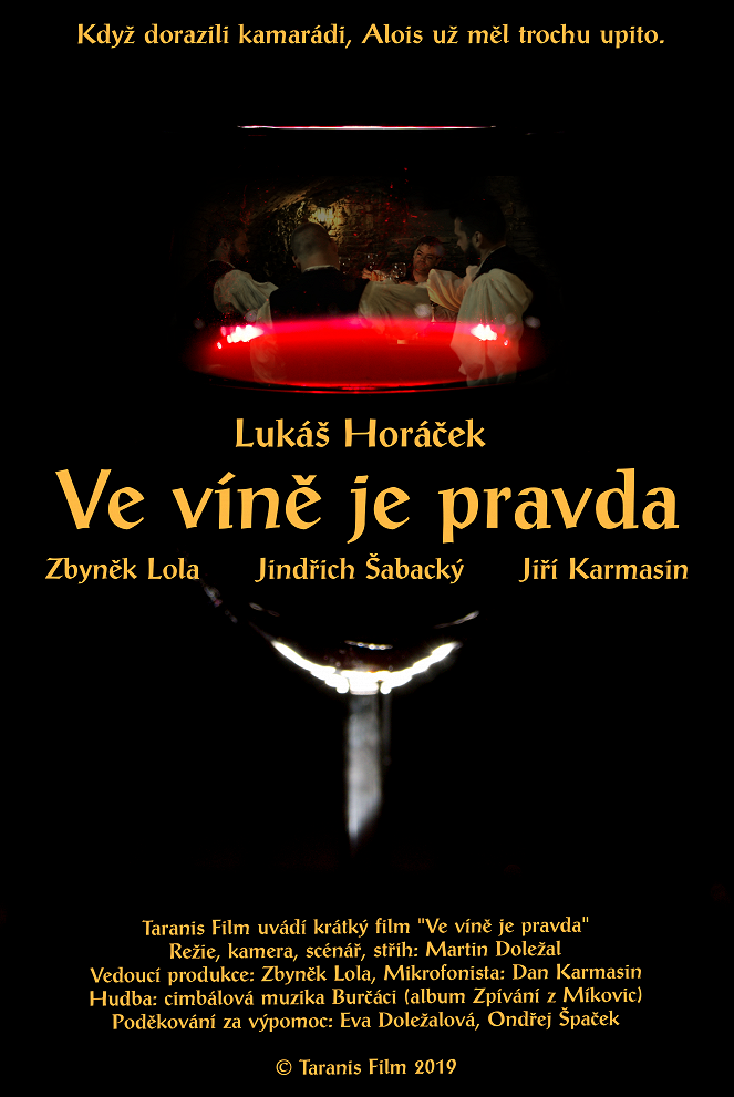 Ve víně je pravda - Plakáty