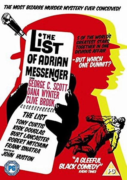The List of Adrian Messenger - Posters