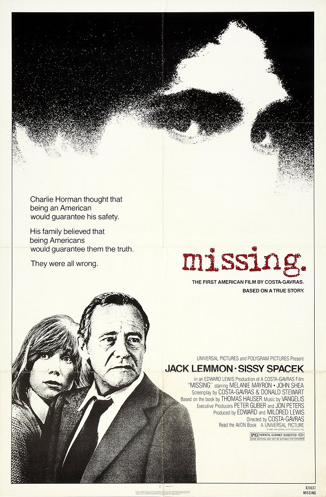 Missing - Porté disparu - Affiches