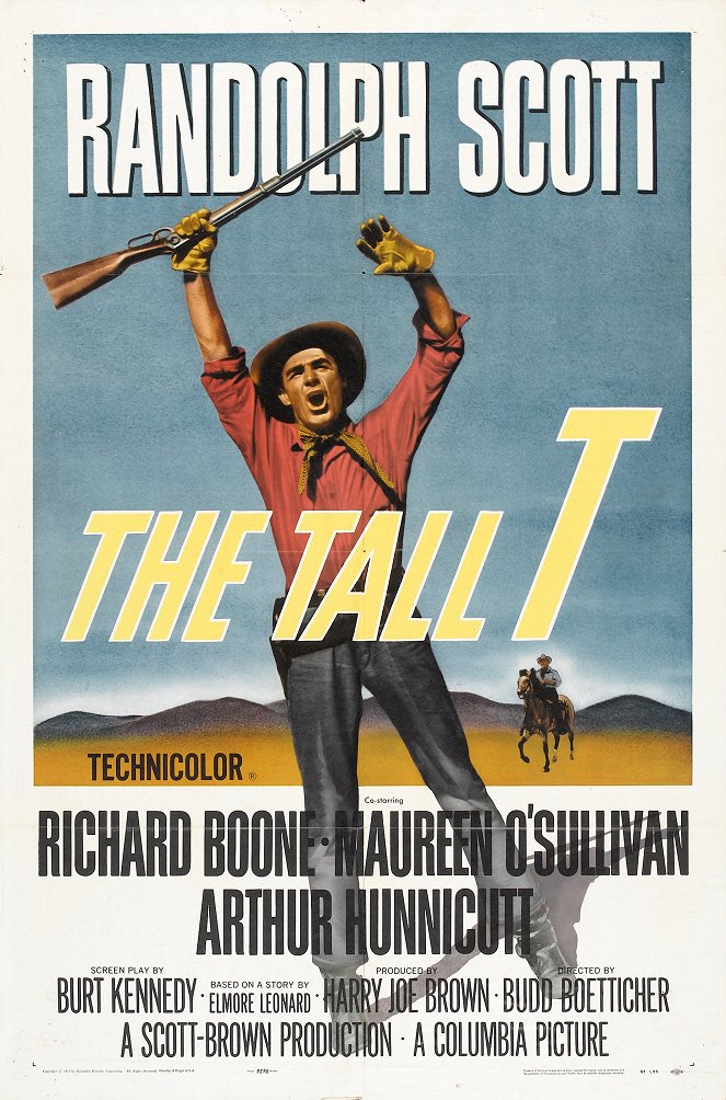 The Tall T - Posters