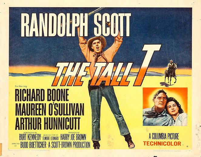 The Tall T - Posters