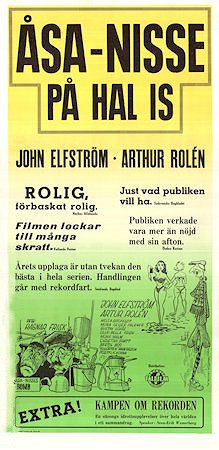 Åsa-Nisse på hal is - Plakate