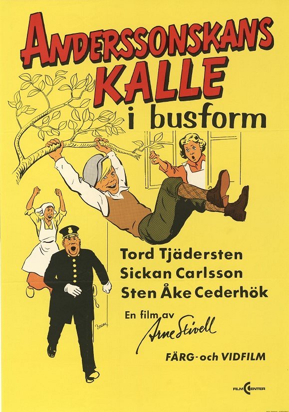 Anderssonskans Kalle i busform - Plakáty