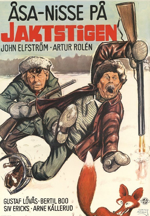 Åsa-Nisse på jaktstigen - Posters