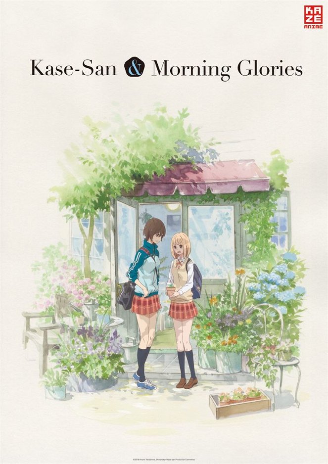 Kase-San And Morning Glories - Plakate