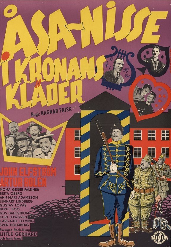 Åsa-Nisse i kronans kläder - Posters