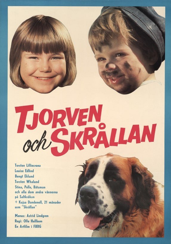 Tjorven och Skrållan - Cartazes