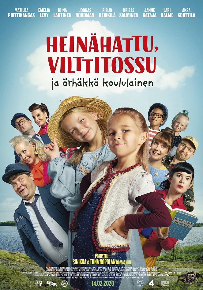 Heinähattu, Vilttitossu ja ärhäkkä koululainen - Posters