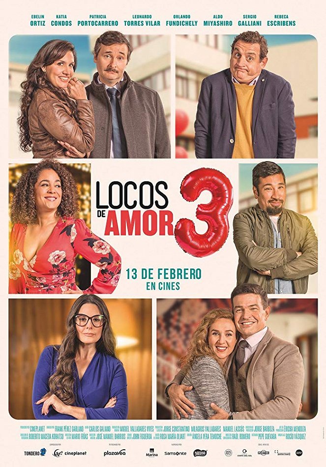 Locos de Amor 3 - Julisteet