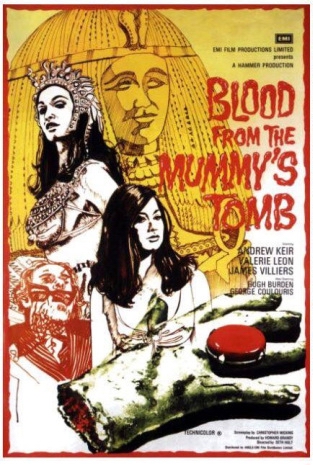 Krew z grobowca mumii - Plakaty