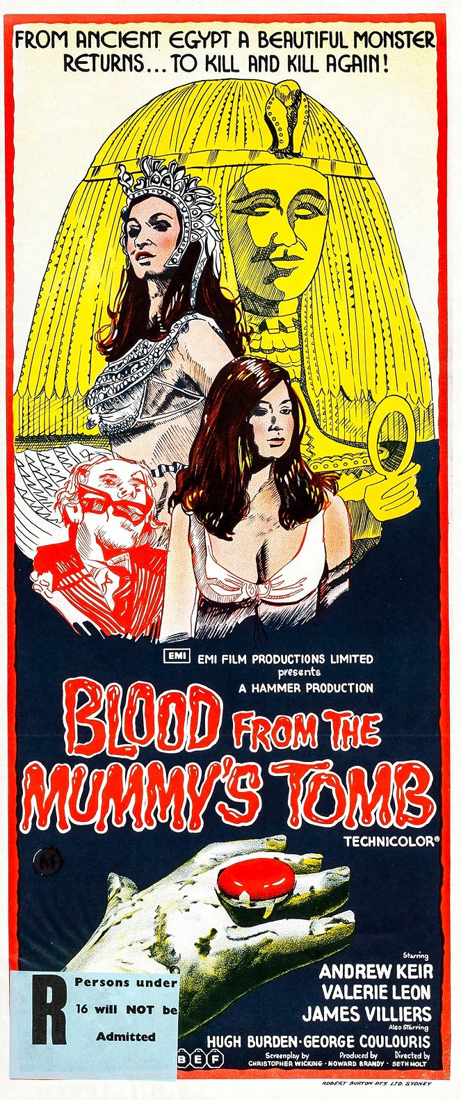 Blood from the Mummy's Tomb - Posters