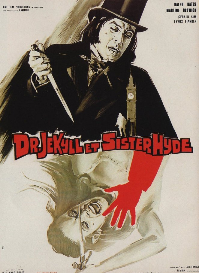 Dr. Jekyll et sister Hyde - Affiches