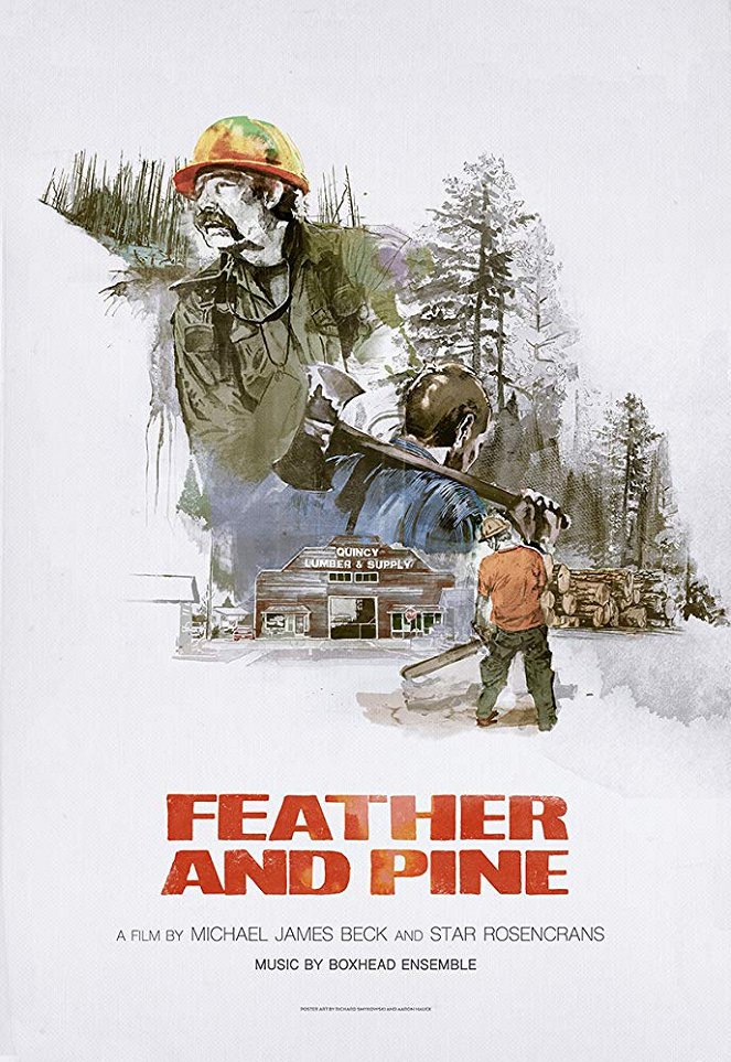 Feather and Pine - Affiches