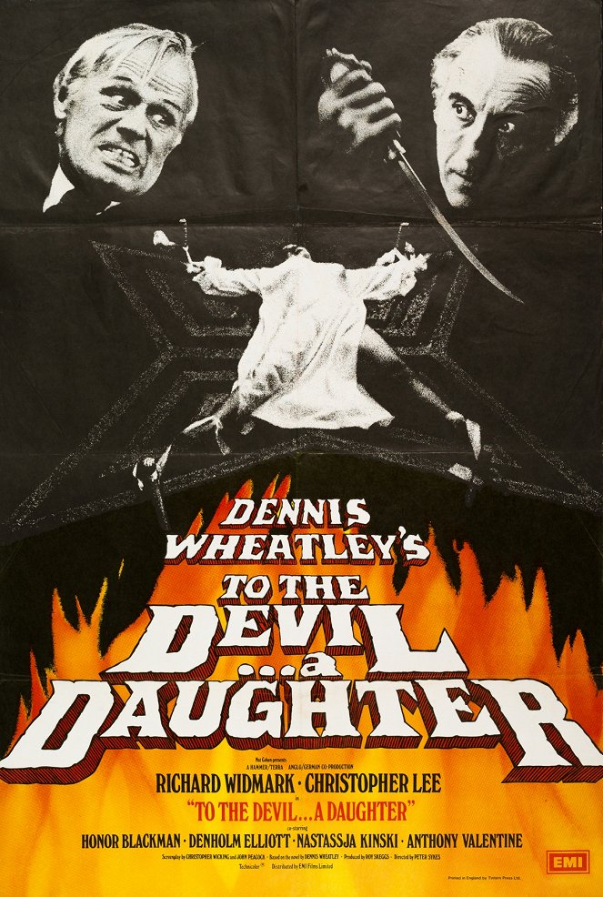 To the Devil a Daughter - Julisteet