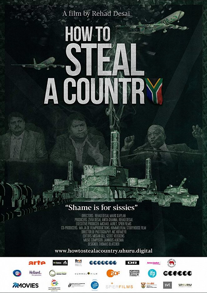 Ein Land als Beute - Korruption in Südafrika - Plakate