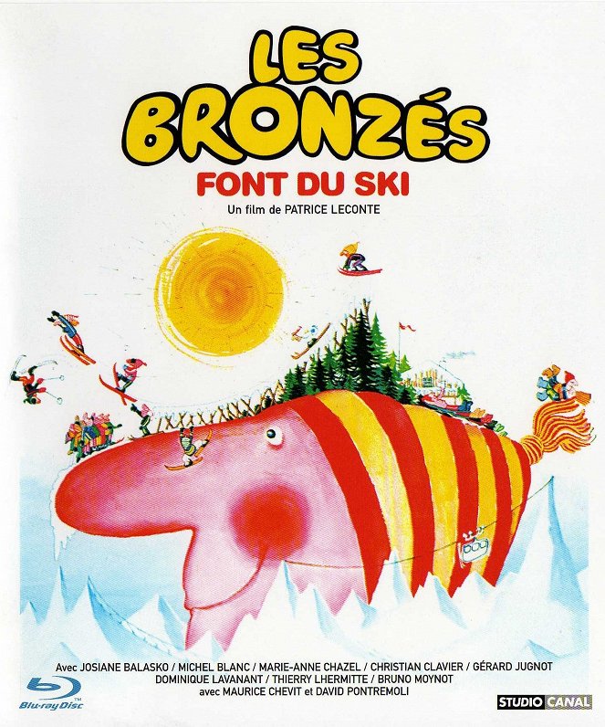 A bronzbarnák síelni mennek - Plakátok
