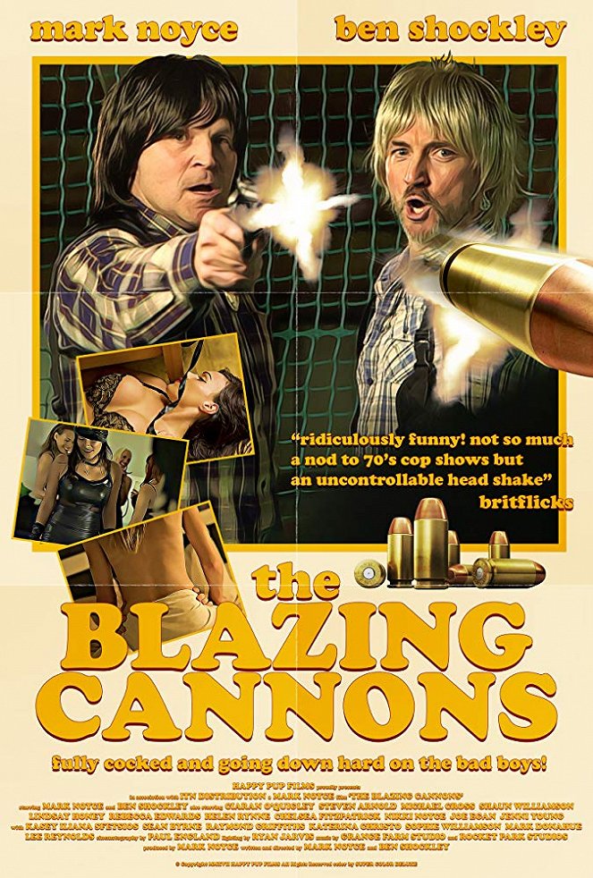 The Blazing Cannons - Cartazes