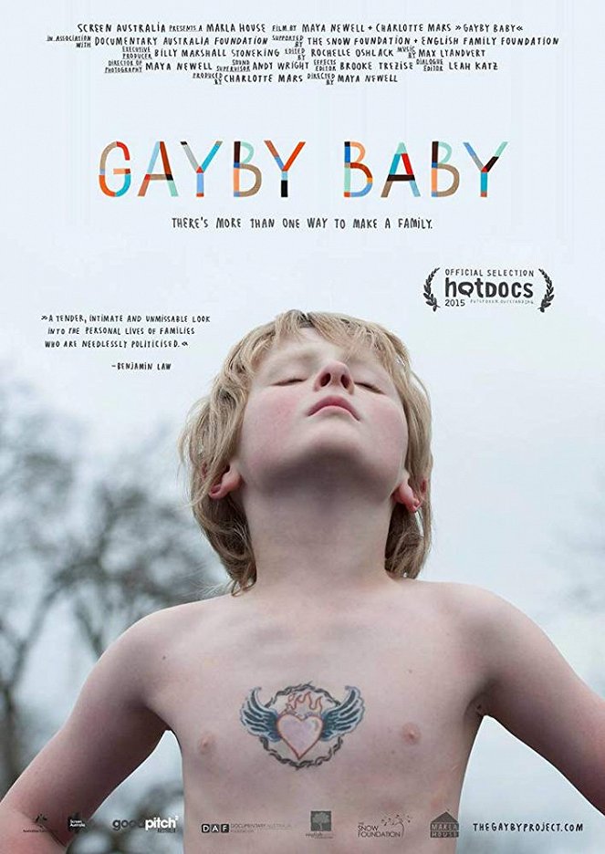 Growing Up Gayby - Plakátok