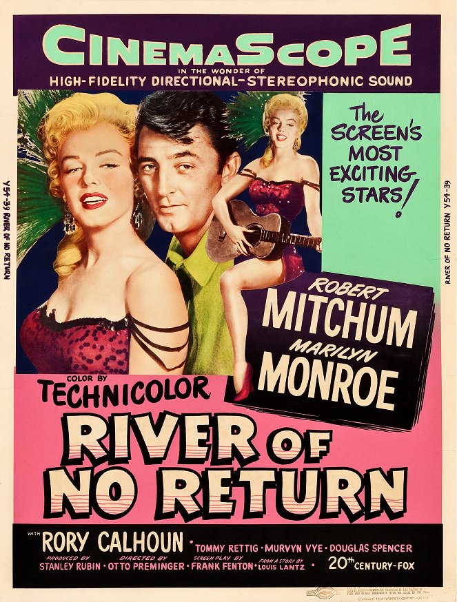 River of No Return - Plakaty