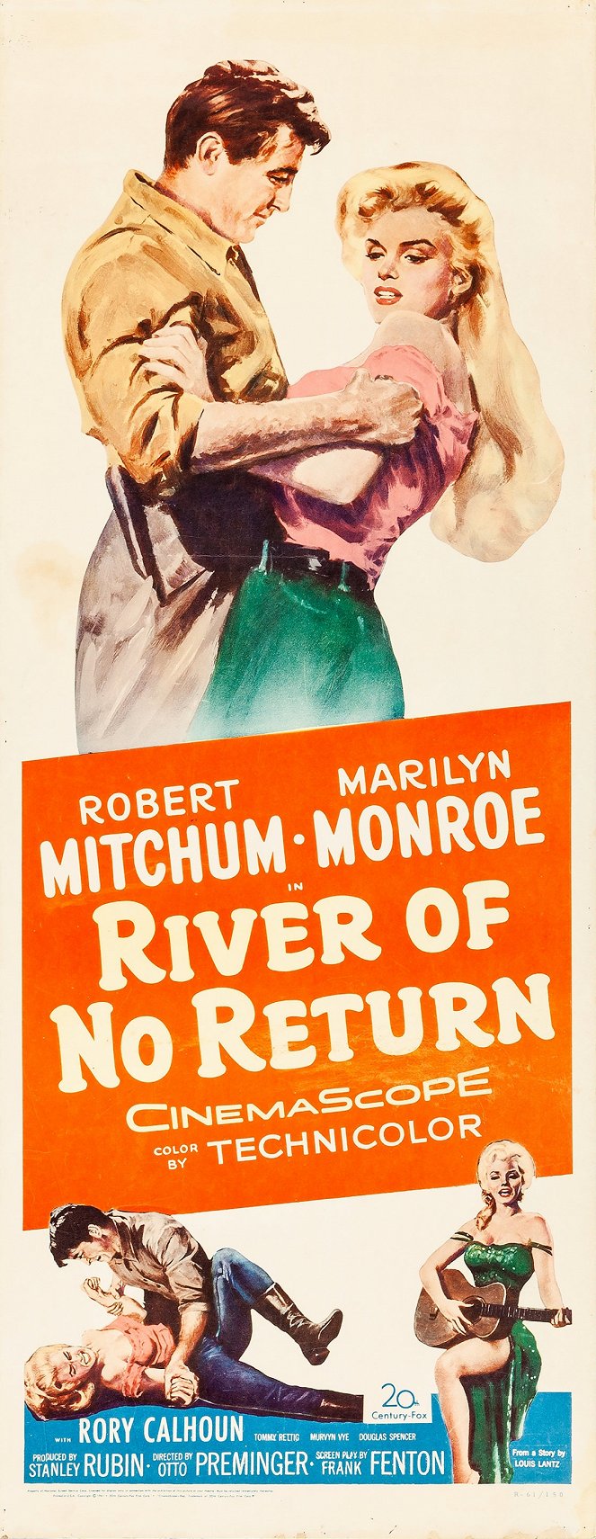Řeka bez návratu - Plakáty