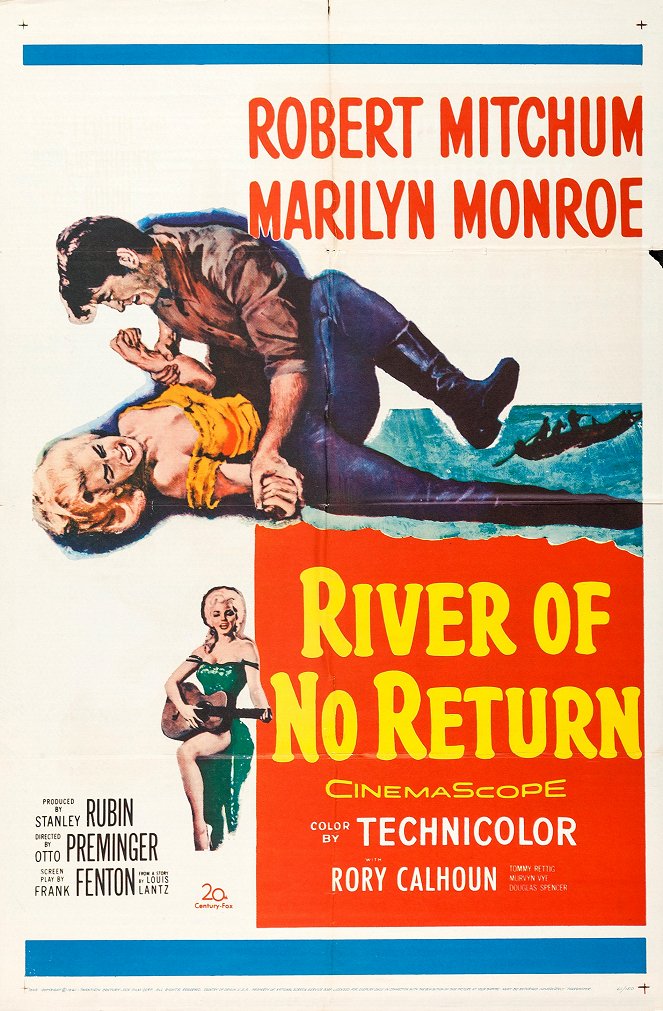 River of No Return - Posters