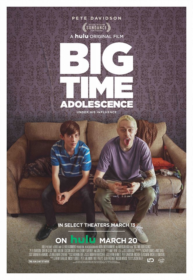 Big Time Adolescence - Cartazes