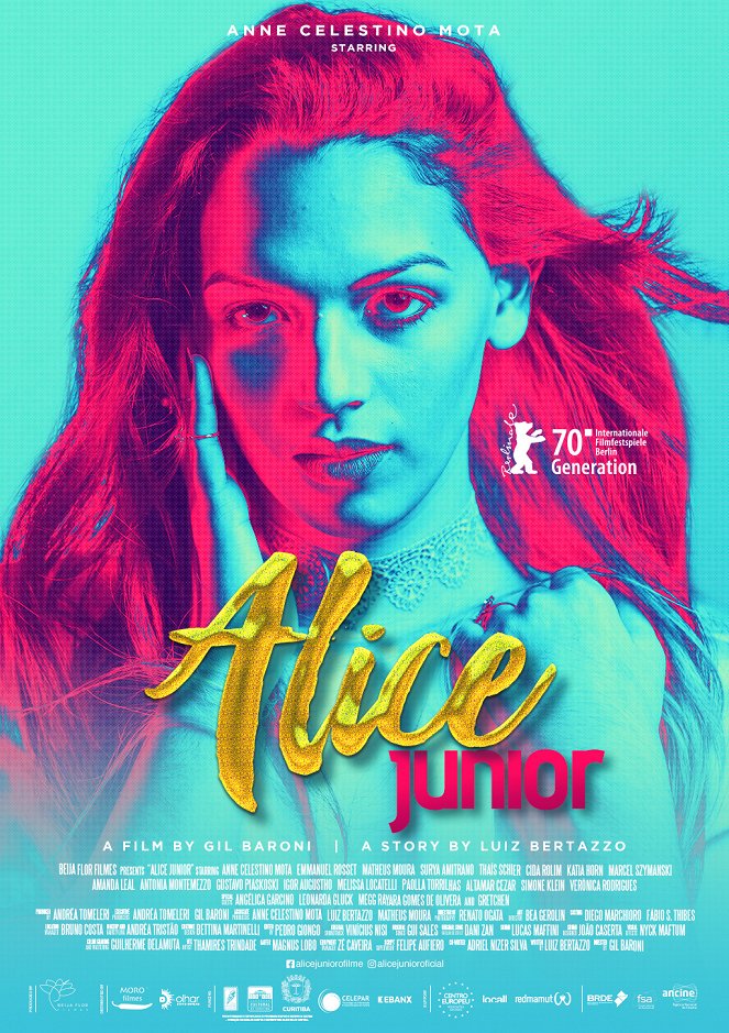 Alice Júnior - Julisteet