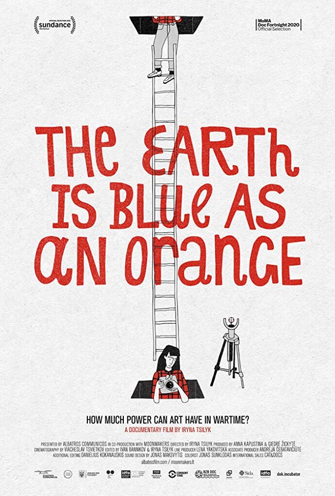Земля блакитна, ніби апельсин - Plakate