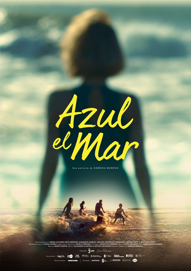 Azul el mar - Carteles