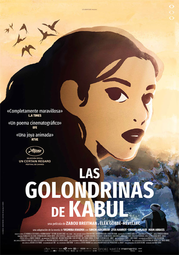 Las golondrinas de Kabul - Carteles