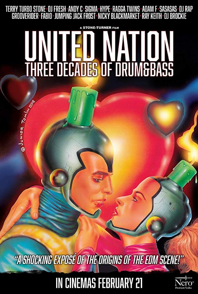 United Nation Three Decades of Drum & Bass - Plakate