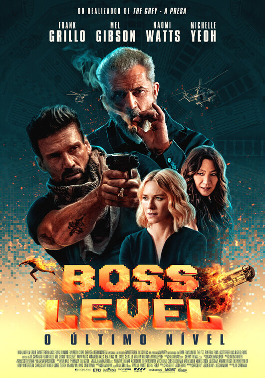 Boss Level - O Último Nível - Cartazes