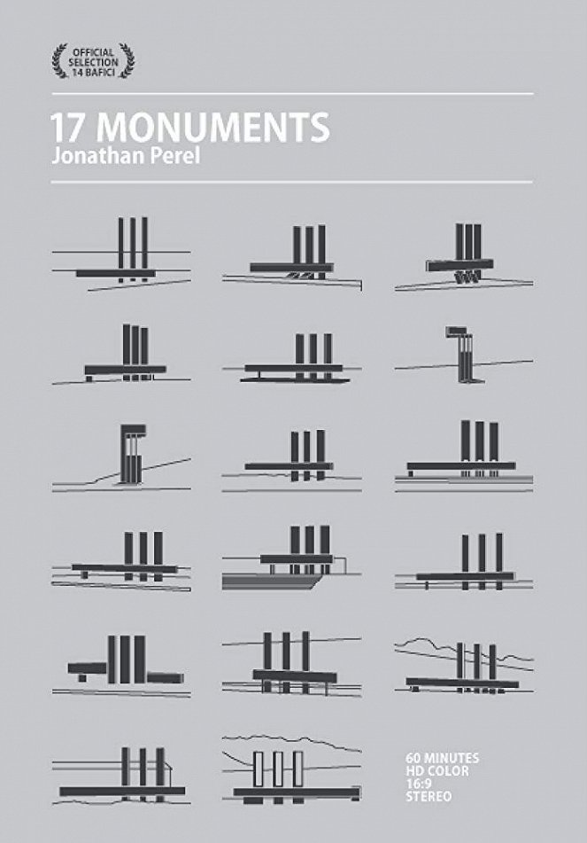 17 monumentos - Plakáty