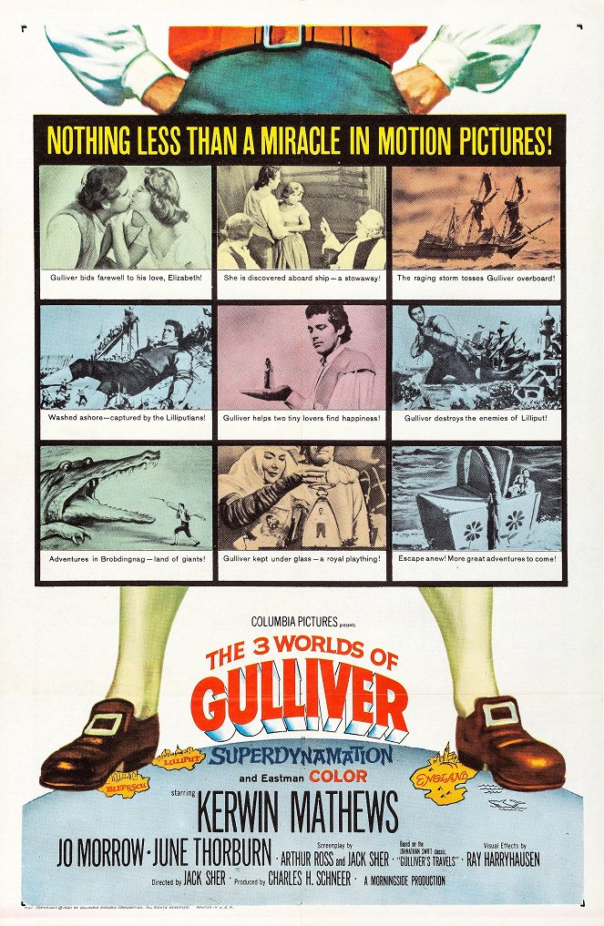 Les Voyages de Gulliver - Affiches